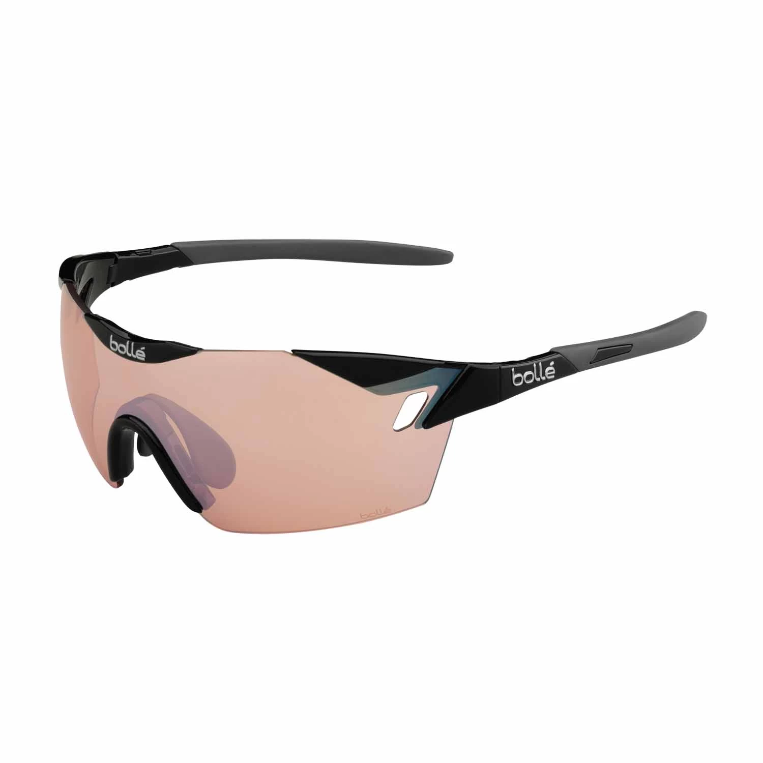 Bolle 6th Sense Shiny Black/Grey Photo Cycling Sunglasses 3 Bolle 6th Sense Shiny Black/Grey Photo Cycling Sunglasses