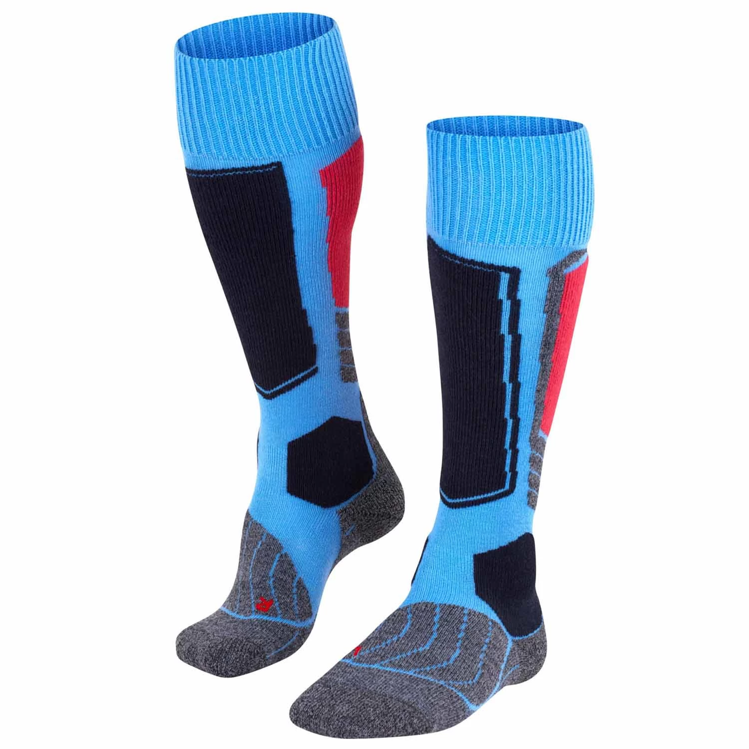 Falke SK1 Womens Ski Sock Blue Note 3 Falke SK1 Womens Ski Sock Blue Note