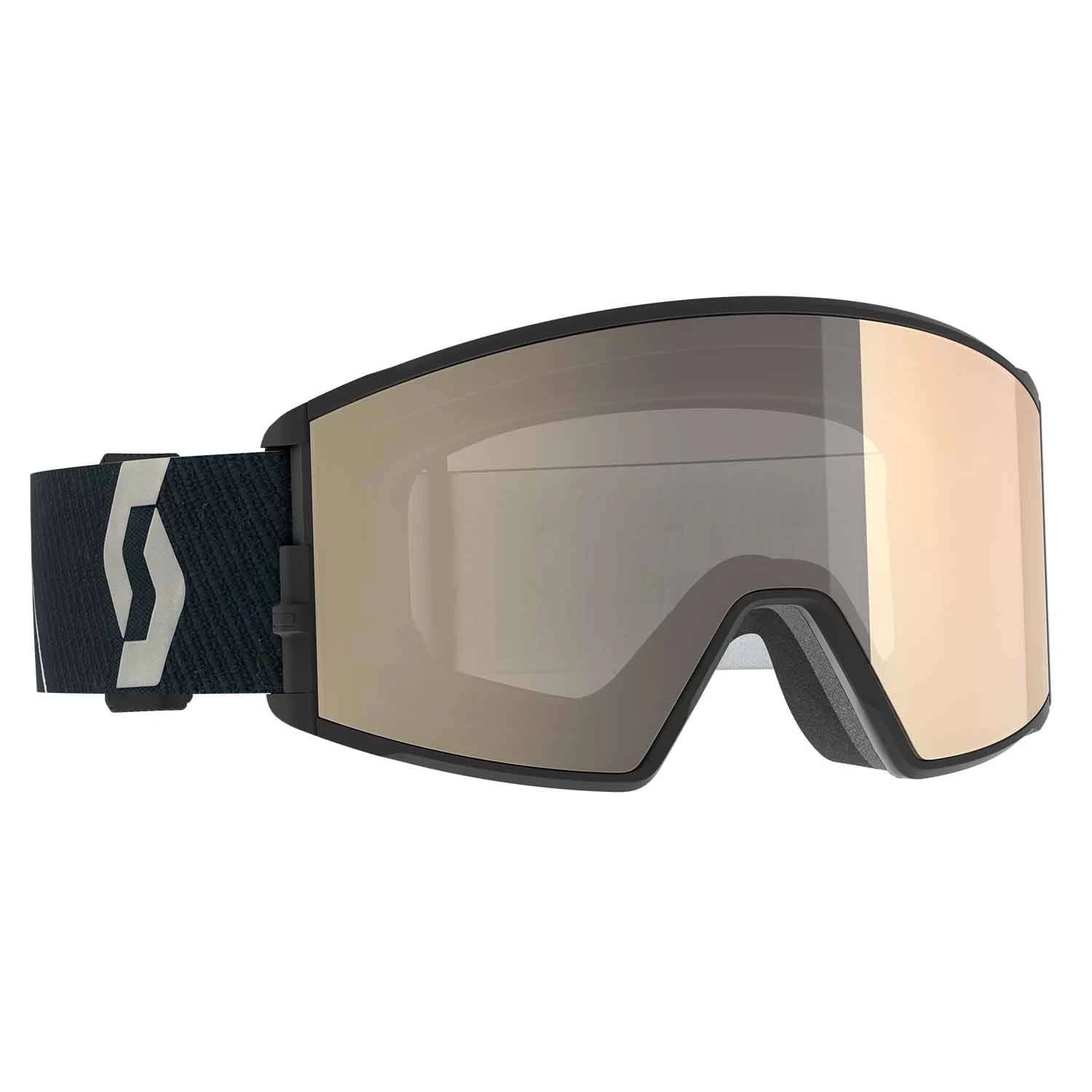 Scott React Light Sensitive Ski Goggles Mountain Black 3 Scott React Light Sensitive Ski Goggles Mountain Black