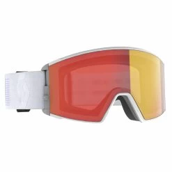 Scott React Light Sensitive Ski Goggles Mineral White