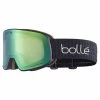 Bolle Nevada Black Corp Photochromic Ski Goggles -Ski Gear Sale BG096009 Nevada Black Corp Matte Phantom Green Emerald 01