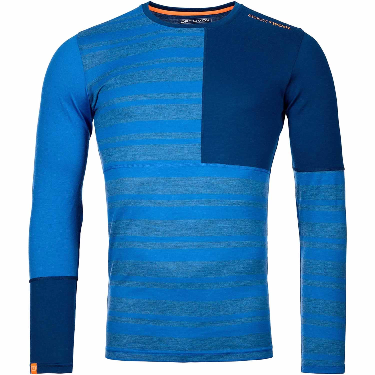 Ortovox 185 Rock'N'Wool Merino Long Sleeve Mens Thermal Top 3 Ortovox 185 Rock'N'Wool Merino Long Sleeve Mens Thermal Top