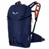 Salewa Sella 26 Litre Ski Touring Backpack -Ski Gear Sale sella 26L blue depth